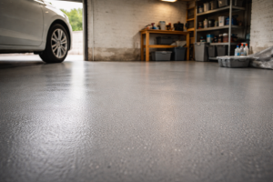 Epoxy gulv i garage: pris, forberedelse, udførelse og holdbarhed